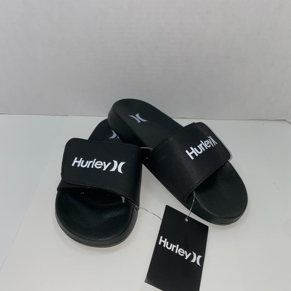 Hurley Shoes Nwt Hurley Slides For Youth New Poshmark